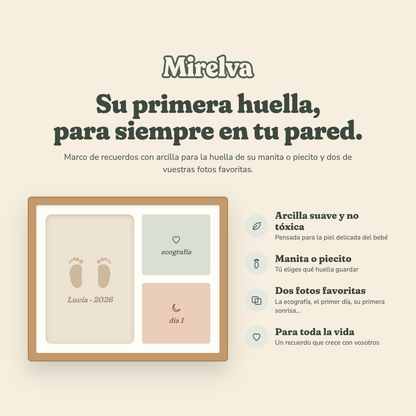 Cuadro Huellas Personalizado