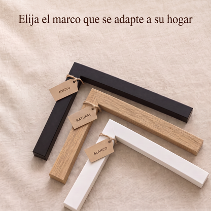 Cuadro Huellas Personalizado